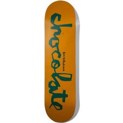 Chocolate Anderson Original Chunk Skateboard Deck 8.00 Guld 8" Unisex Adult, Kids, Newborn, Toddler, Infant