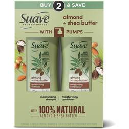 Suave Professionals Almond and Shea Butter Moisturizing Shampoo and Conditioner