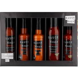 Sauce Shop Gåvoset med 5 såser, Hot Sauce Challenge