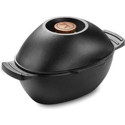 Outset Media Cast Iron Seafood Pot Lid