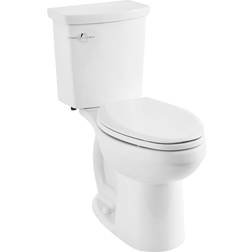 American Standard H2 Option 2-Piece 0.92 Gal. Dual Flush Elongated Toilet in White, Seat Not Included