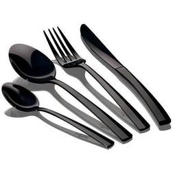 Berlinger Haus Cutlery set 24 pcs, Mirror, Black med låg