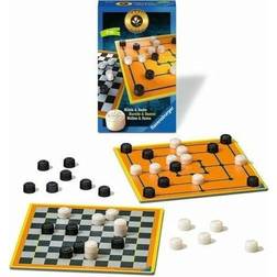 Ravensburger Mitbringspiel Classic Compact: Mühle & Dame