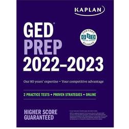 GED Test Prep 2022-2023 (Kaplan Test Prep) by Caren Van Slyke (Paperback)