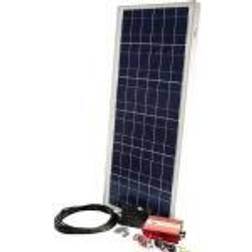 Sunset PX 60, PDA300 10556 Kit energia solare 60 Wp Inverter incl. Cavo di collegamento incl. Regolatore di carica incl