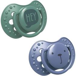 Lovi Hey 6-18m dummy Blue Green 2 pc