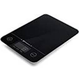 Phoenix Technologies Balance de cuisine numérique rectangulaire noire PHKSCALEB