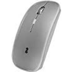 Subblim Ratón Óptico Dual Flat Mouse 2.4G Recargable