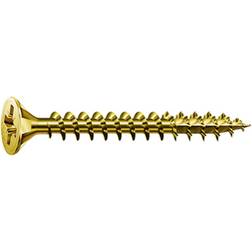 Spax Lot De 100 Vis Acier Tête Fraisée Pozidriv Diam.5 mm x 40 mm 100pcs