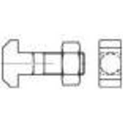 Toolcraft 105944 Hammerhovedskruer M6 45 Firkant DIN 186 Stål