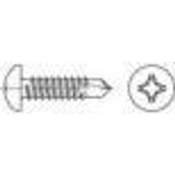 Toolcraft 141424 Borskruer 3.9 Philips DIN 7504 Stål Galvaniseret 1000