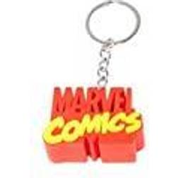 Marvel 3D Logo Sleutelhanger - Rood