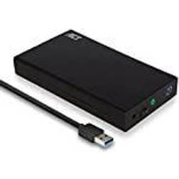 Eminent USB 3.2 Gen1 (USB 3.0) 3.5" SATA Hard Disk Enclosure Screwless