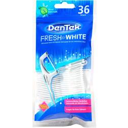 DenTek Fresh & White Floss Picks Tandtrådsbøjler 36 stk.