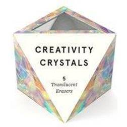 Chronicle Books Creativity Crystals: 5 Translucent Erasers