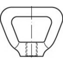 Toolcraft TO-5454804 Kurvemøtrikker M16 80704 Messing 10 stk