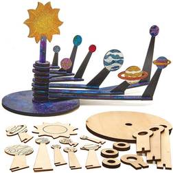 Baker Ross FX311 Ungar Trä Solsystem Planetarium Kit