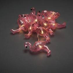 Konstsmide 3132-343 Flamingo Lyskæde 10 Pærer