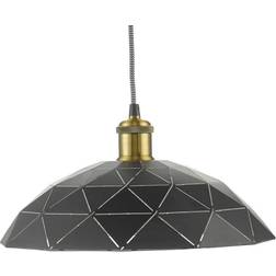 Oriva Lazer Black/White Pendellampa ∅ 50cm