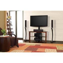 Bell'O Dark Cherry and Black Entertainment Center