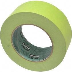 Scotch 3M 2" Wide 180' Long 6 mil Thick Green Masking Tape Paper