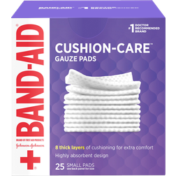 Band-Aid Cushion Care Gauze Pads, Small, 2 X 2 2 Inch
