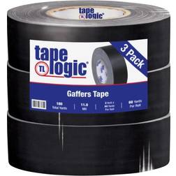 Tape Logicï¿½ Gaffers Tape, 2" x 60 Yd. Black, Case Of 3 Rolls