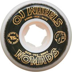 Oj Wheels Skateboardhjul Nomads 95A White 54mm