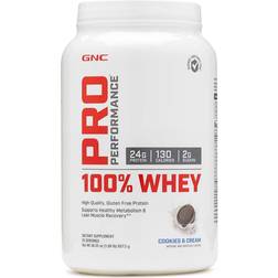 GNC Pro Performance 100 Whey Protein Cookies Cream