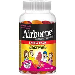 Airborne Immune Support Vitamin C Gummies, Fruit Family