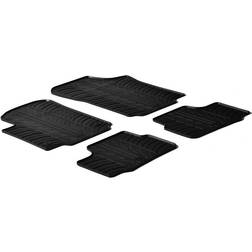Gledring Gummimattor, kupé Volkswagen Up Citigo Mii 2012- T