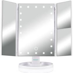 Beper Makeup Spejl med LED Lys - Forstørrelse