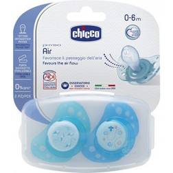 Chicco succhietto physio air 6m silicone descrizione