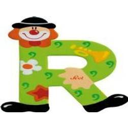 Sevi Wooden letter R, Clown 81754