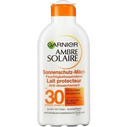 Garnier Ambre Solaire solskyddsmjölk, LSF 30, fuktgivande solkräm