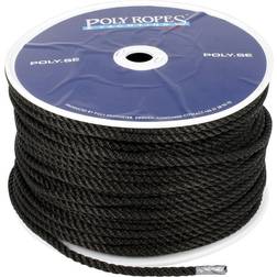 Rep Polysoft 8Mm 150M Svart 870Kg