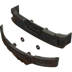 Arrma Bumper Set Black Chrome BIG ROCK CREW CAB 4X4