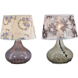 Dkd Home Decor Virágok Bordslampa