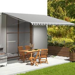 vidaXL Markisväv antracit 5x3,5 m
