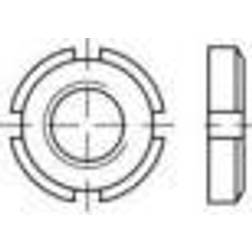 Toolcraft 135157 Låsemøtrikker M135 27 mm DIN 981 Stål 1 stk