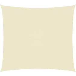 vidaXL Parasole a Vela Oxford Rettangolare 2x3,5 m Crema