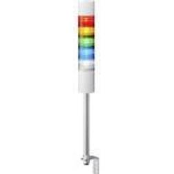 Patlite Signalsøjle LR6-502LJBW-RYGBC LED 5-farvet, Rød, Gul, Grøn, Blå, hvid 1 stk