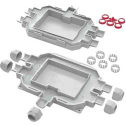 84063 Boíte De Jonction 130 x 170 x 45 mm Gris Clair IP68, IP69K 1 pc
