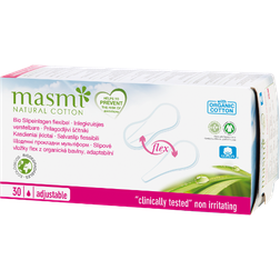 Masmi NATURAL COTTON Bio trosinlägg Flex 30 stycken