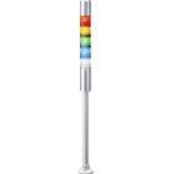 Patlite Signalsøjle LR4-502PJBU-RYGBC LED 5-farvet, Rød, Gul, Grøn, Blå, hvid 1 stk