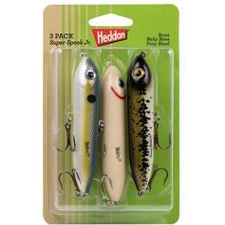 Heddon Super Spook Jr. Topwater Kit Assorted