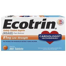 Ecotrin Safety Coated Aspirin 81 mg