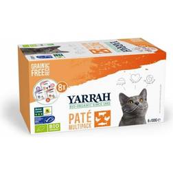 Yarrah Organic Cat MultiPack Paté Grain Free 100