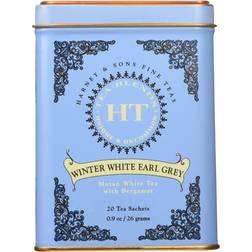 Harney & Sons HT Tea Blends, Winter White Earl 20 1.4