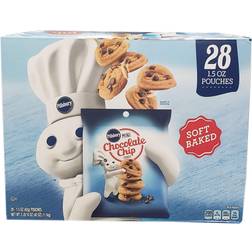 Pillsbury Soft Baked Mini Chocolate Chip Cookies 1.5oz 28pack